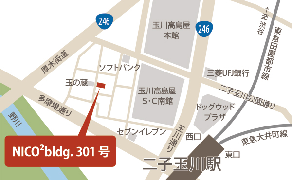 アクセス地図